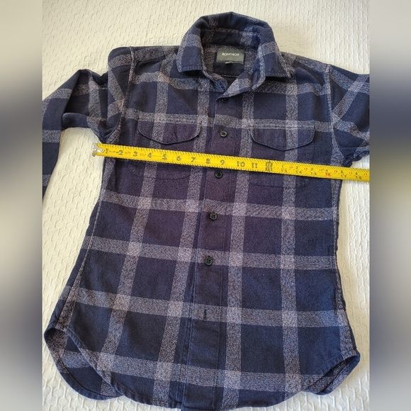 BONOBOS  Blue Casual Button Down Shirt Size XS - Picture 3 of 6